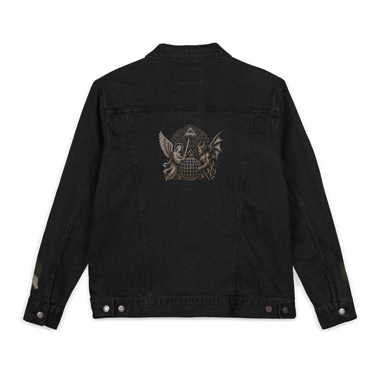 Embroidered Unisex The Whatchers Denim Jacket