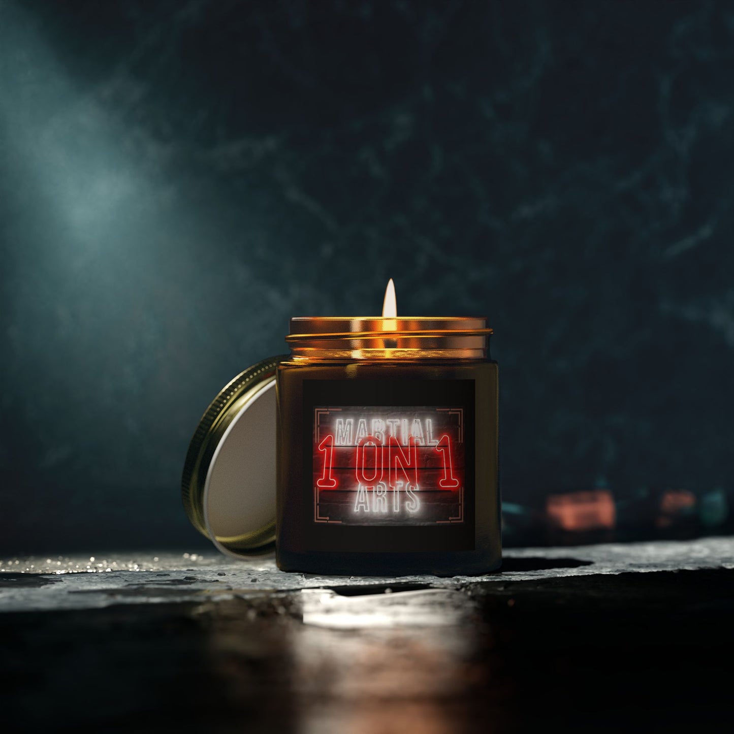 Martial Arts Scented Candles - Coconut Apricot Wax (4oz & 9oz)