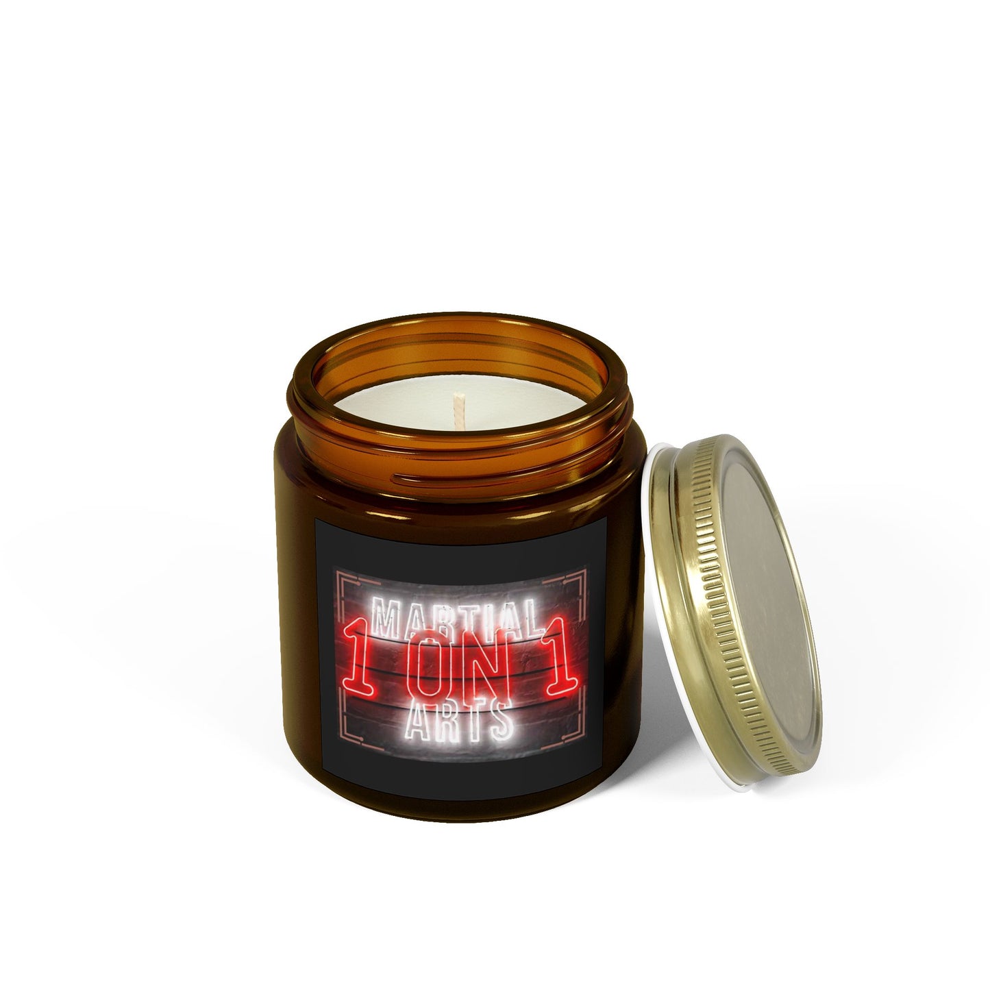 Martial Arts Scented Candles - Coconut Apricot Wax (4oz & 9oz)