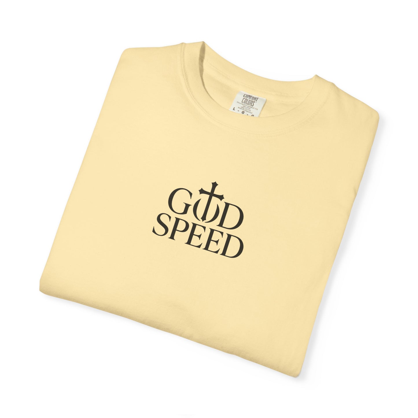 'God Speed' Unisex Garment-Dyed T-Shirt