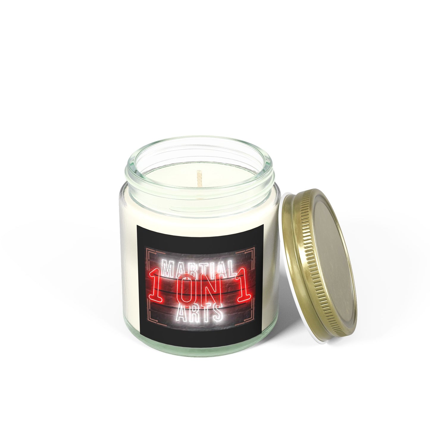 Martial Arts Scented Candles - Coconut Apricot Wax (4oz & 9oz)
