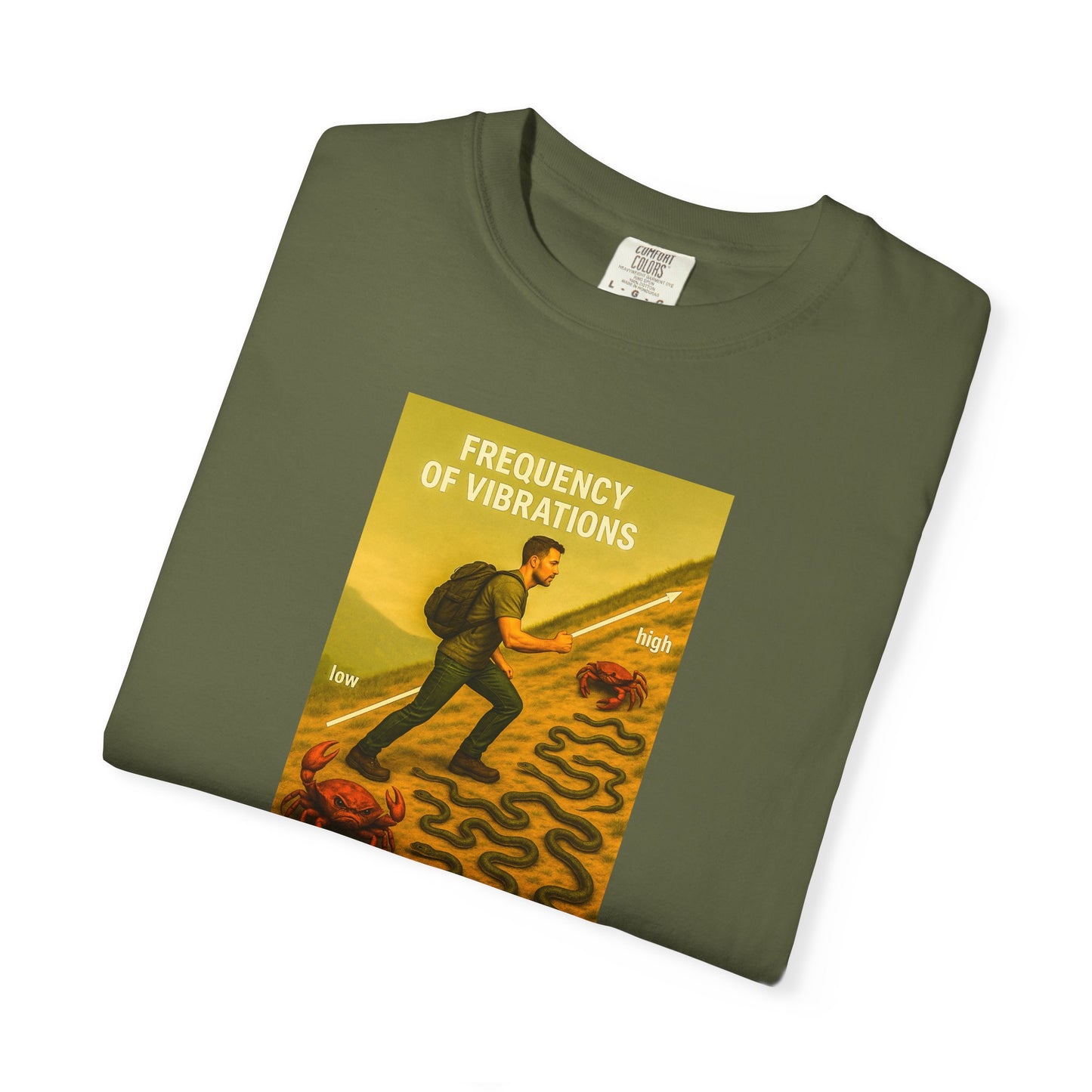 High frequency vibration t shirt