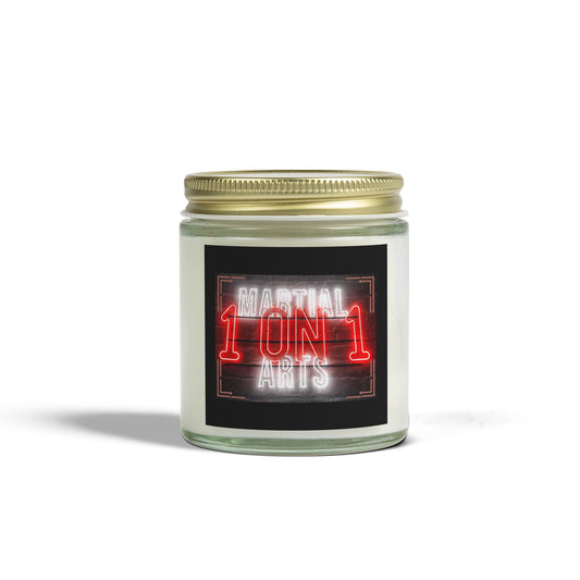 Martial Arts Scented Candles - Coconut Apricot Wax (4oz & 9oz)