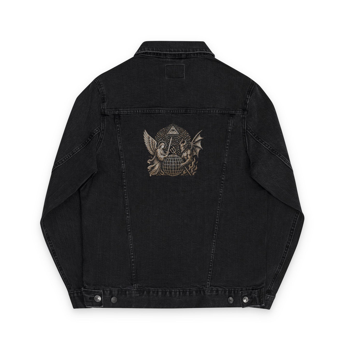 Embroidered Unisex The Whatchers Denim Jacket