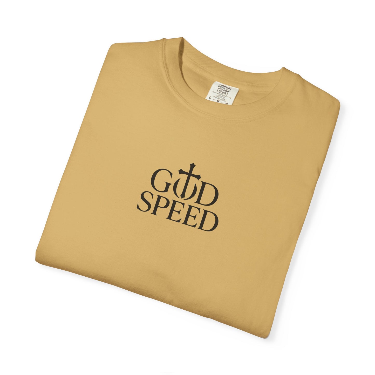 'God Speed' Unisex Garment-Dyed T-Shirt
