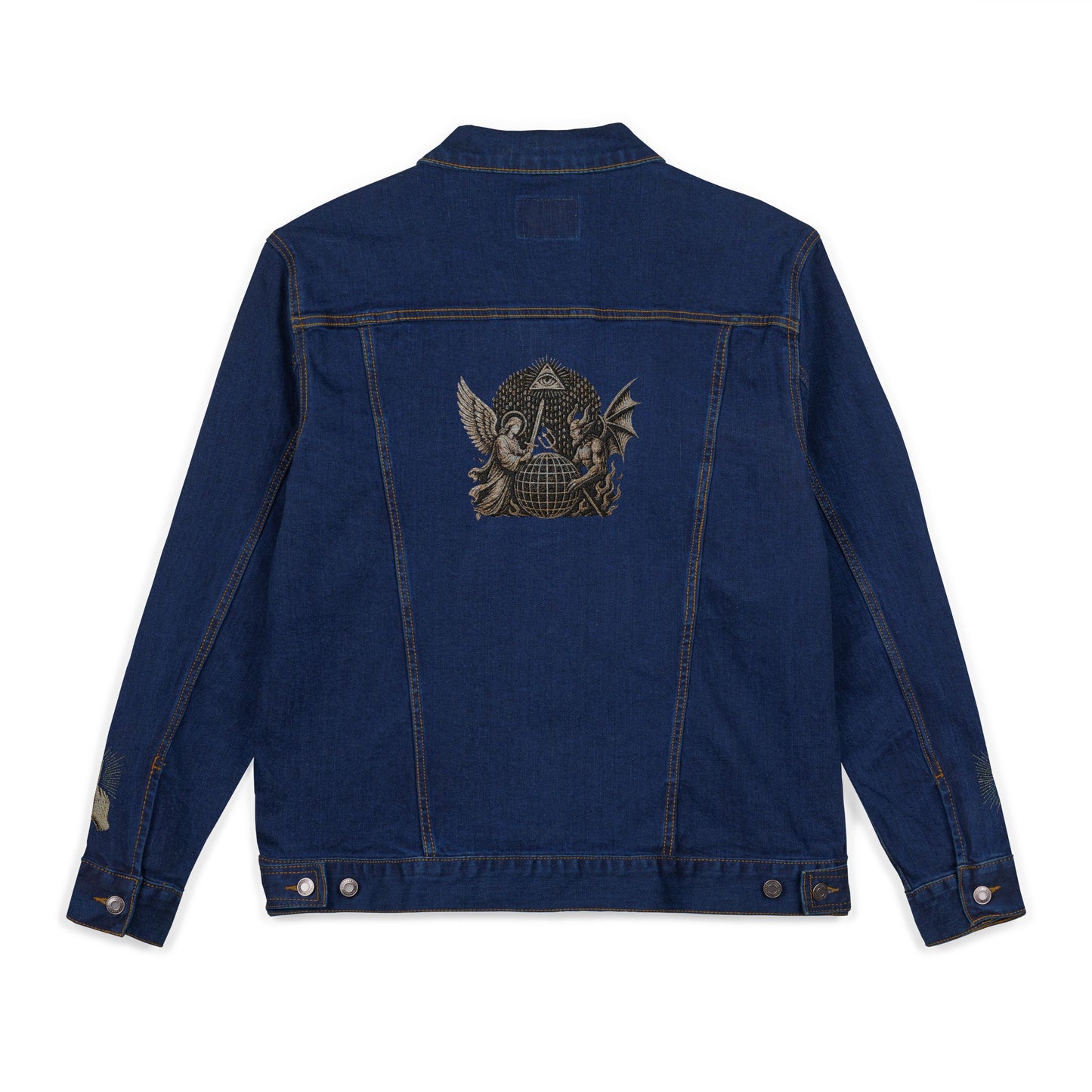 Embroidered Unisex The Whatchers Denim Jacket