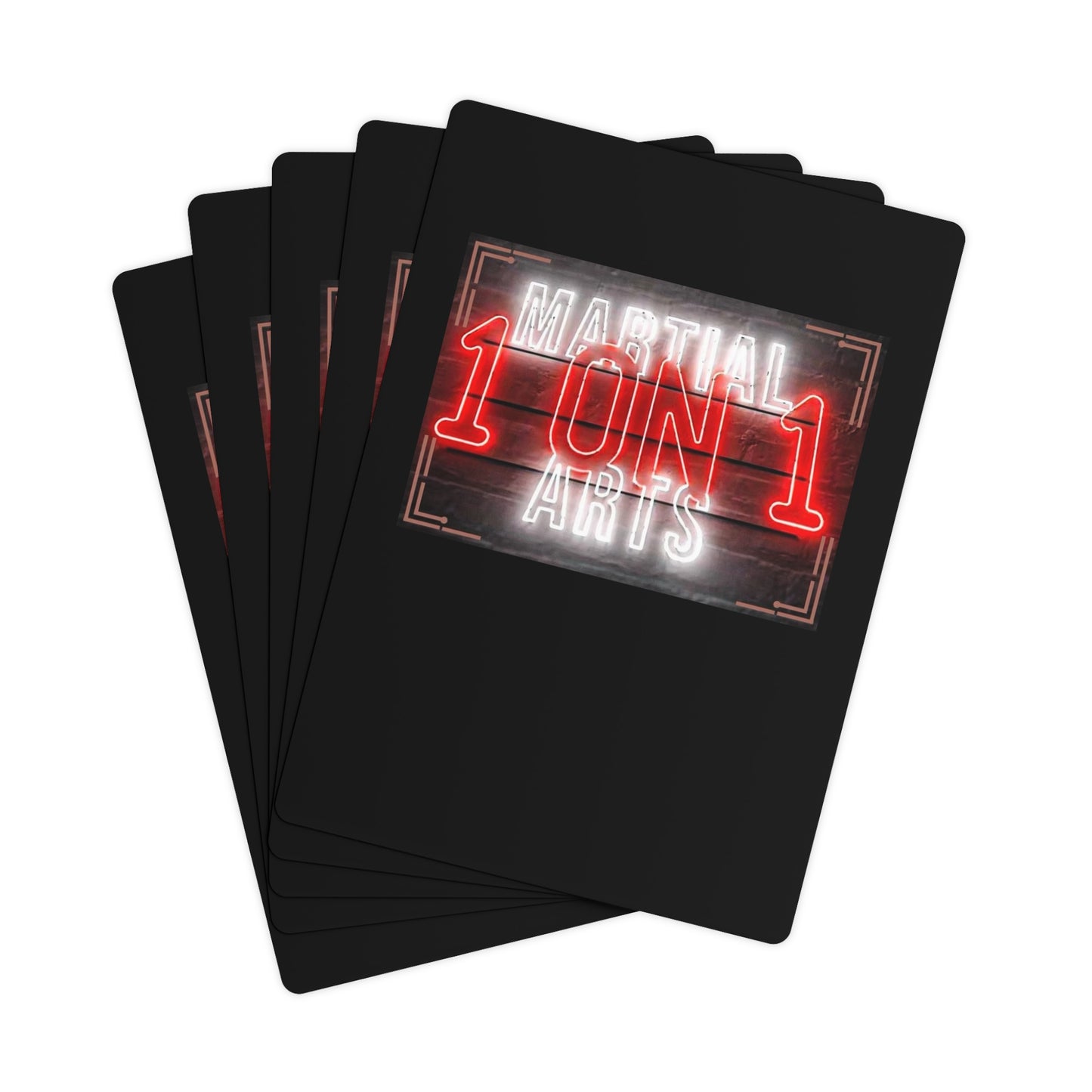 Martial Arts 1 On 1 Poker Cards