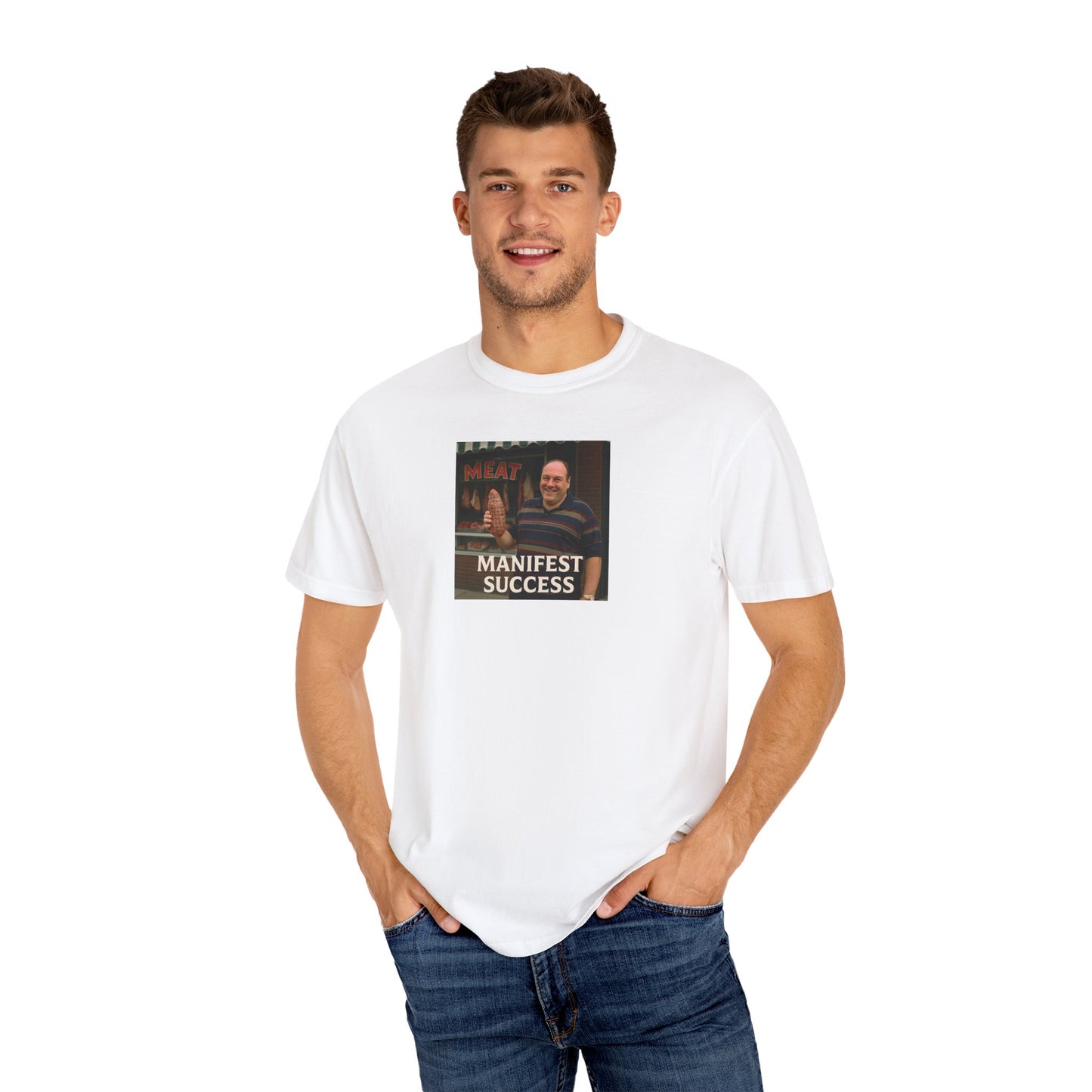 Manifest Success Unisex Garment-Dyed T-Shirt