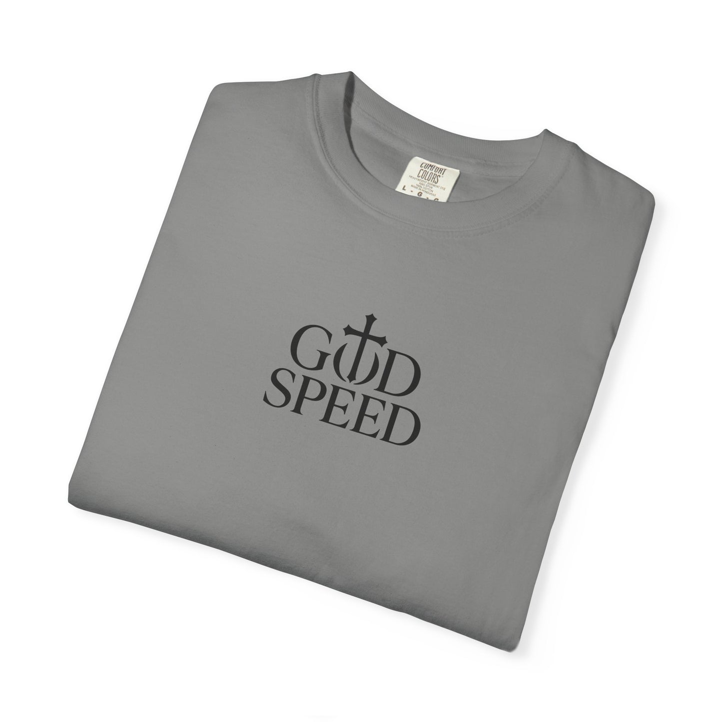 'God Speed' Unisex Garment-Dyed T-Shirt