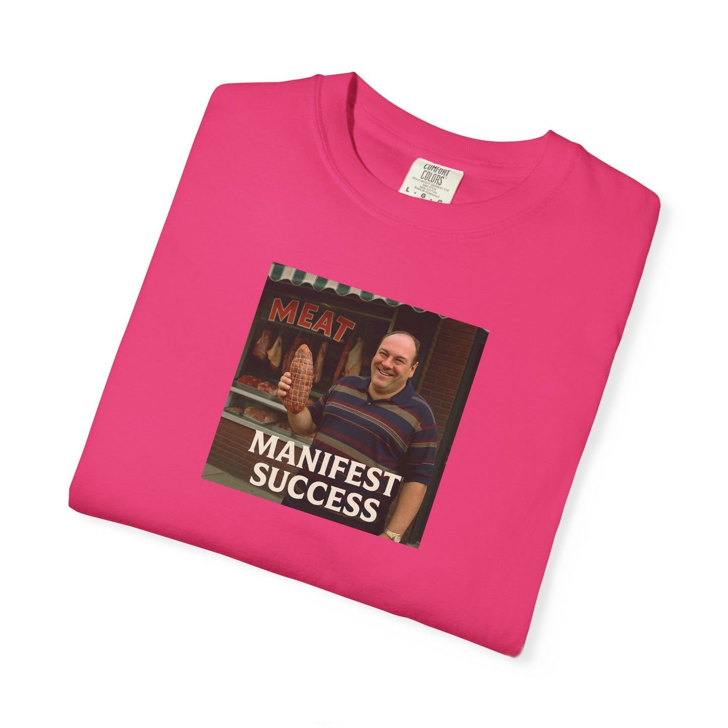 Manifest Success Unisex Garment-Dyed T-Shirt
