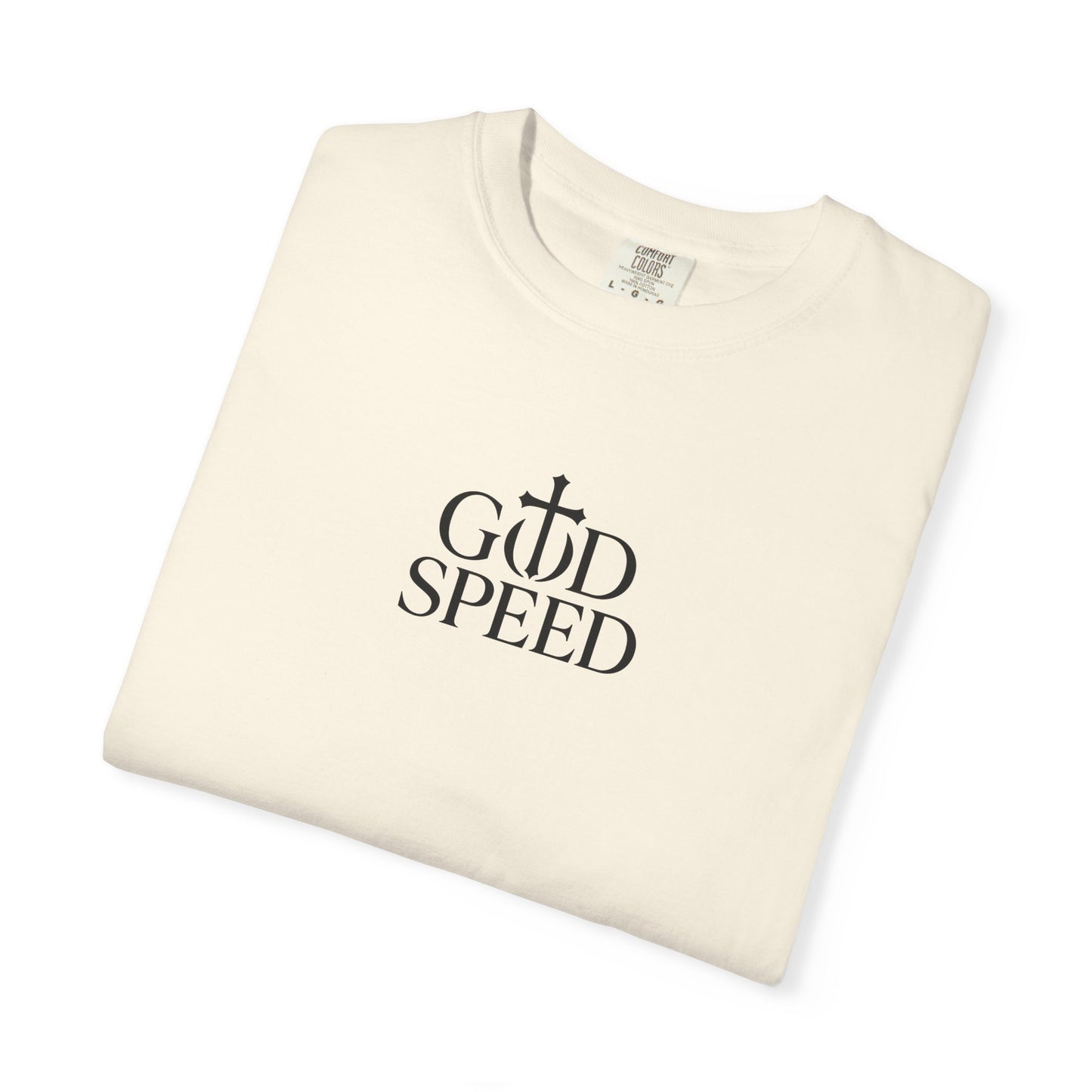 'God Speed' Unisex Garment-Dyed T-Shirt