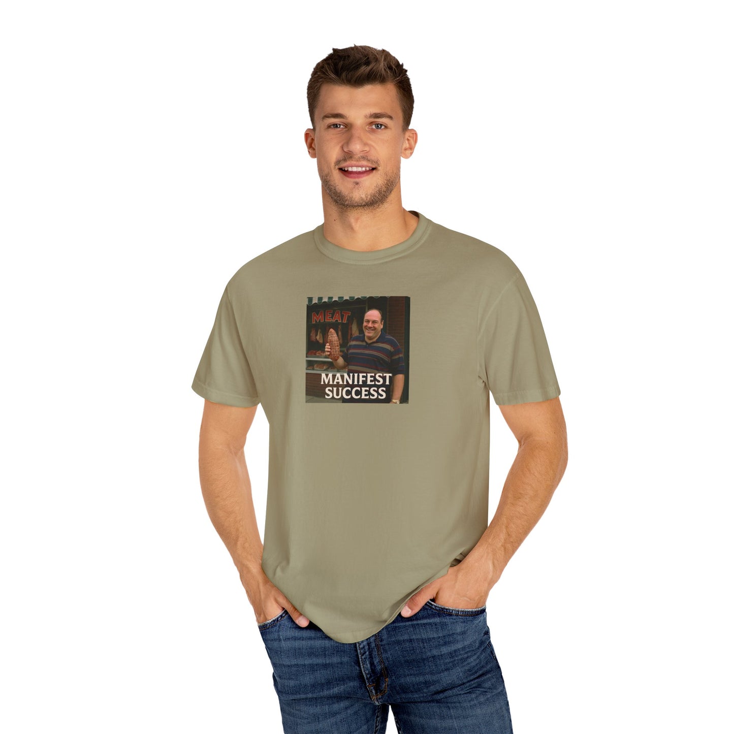 Manifest Success Unisex Garment-Dyed T-Shirt