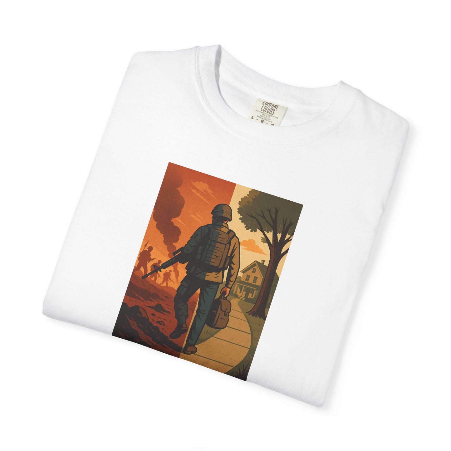 Veteran Tribute Unisex Garment-Dyed T-Shirt