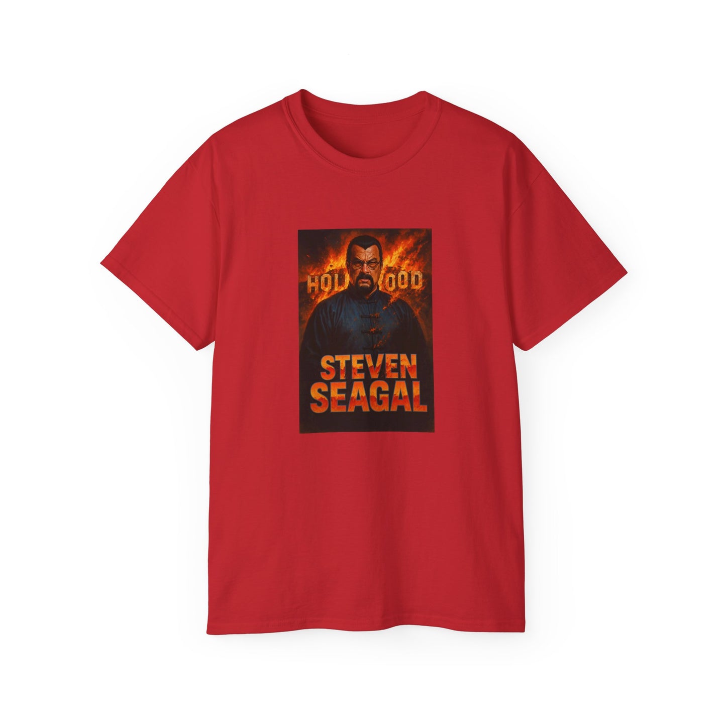 Steven Seagal Hollywood on fire