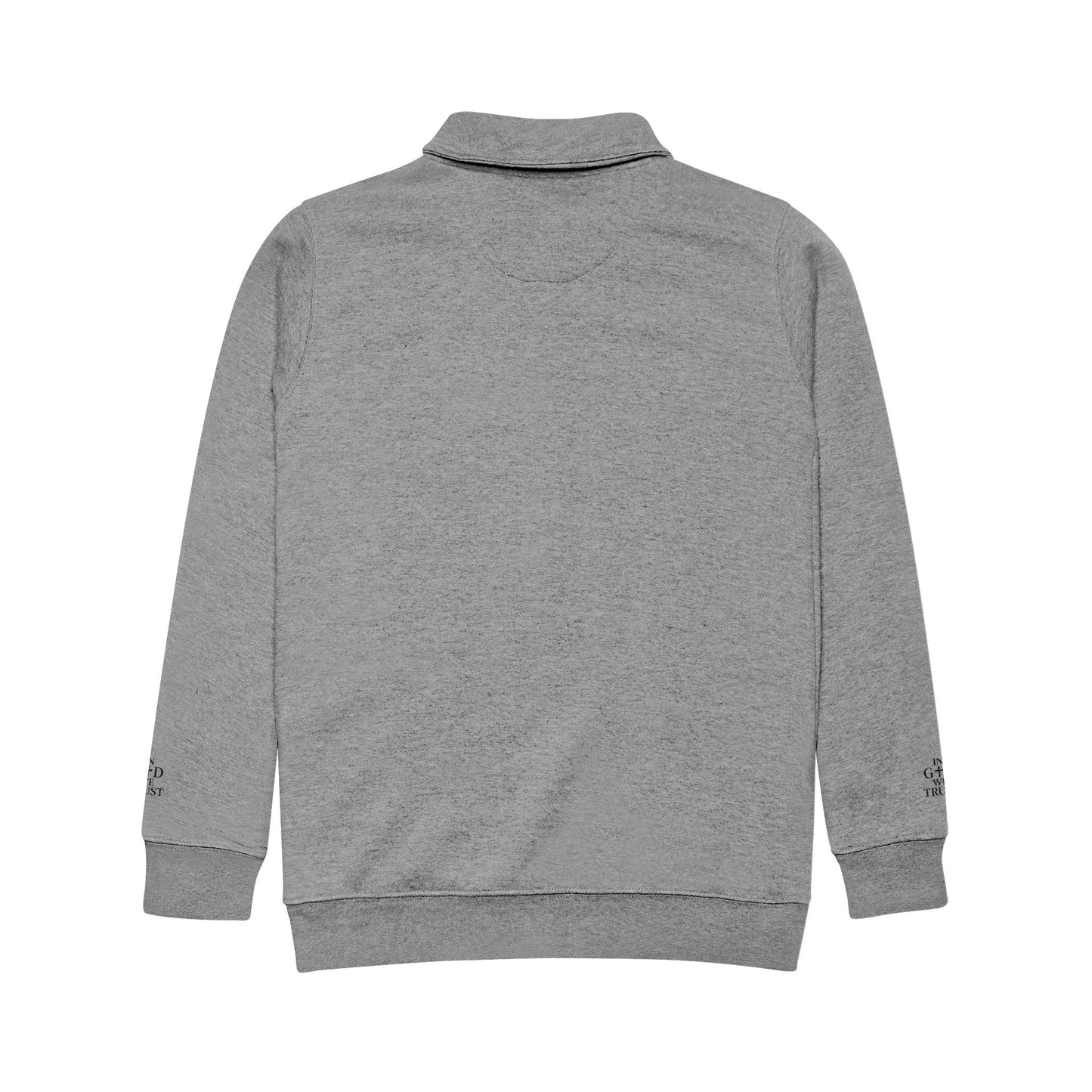 Unisex Fleece GOD SPEED Embroidery, Cozy Pullover