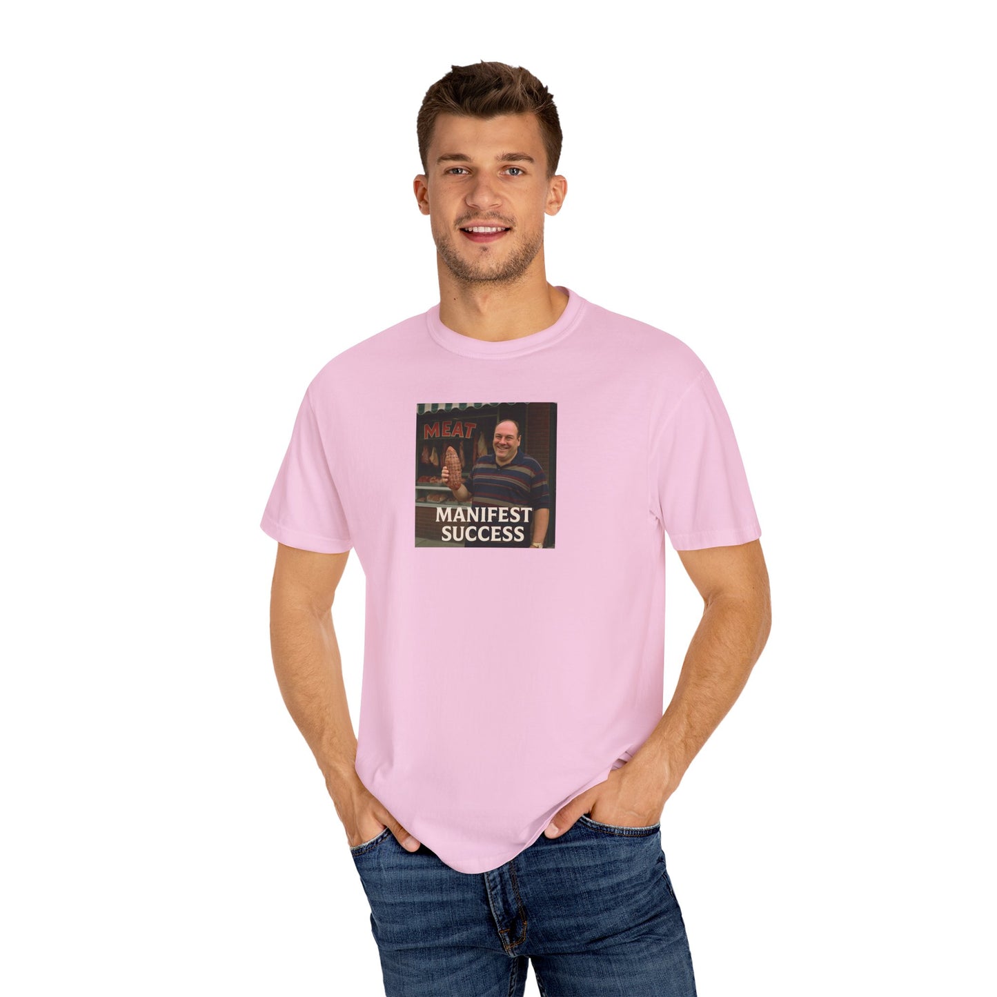 Manifest Success Unisex Garment-Dyed T-Shirt