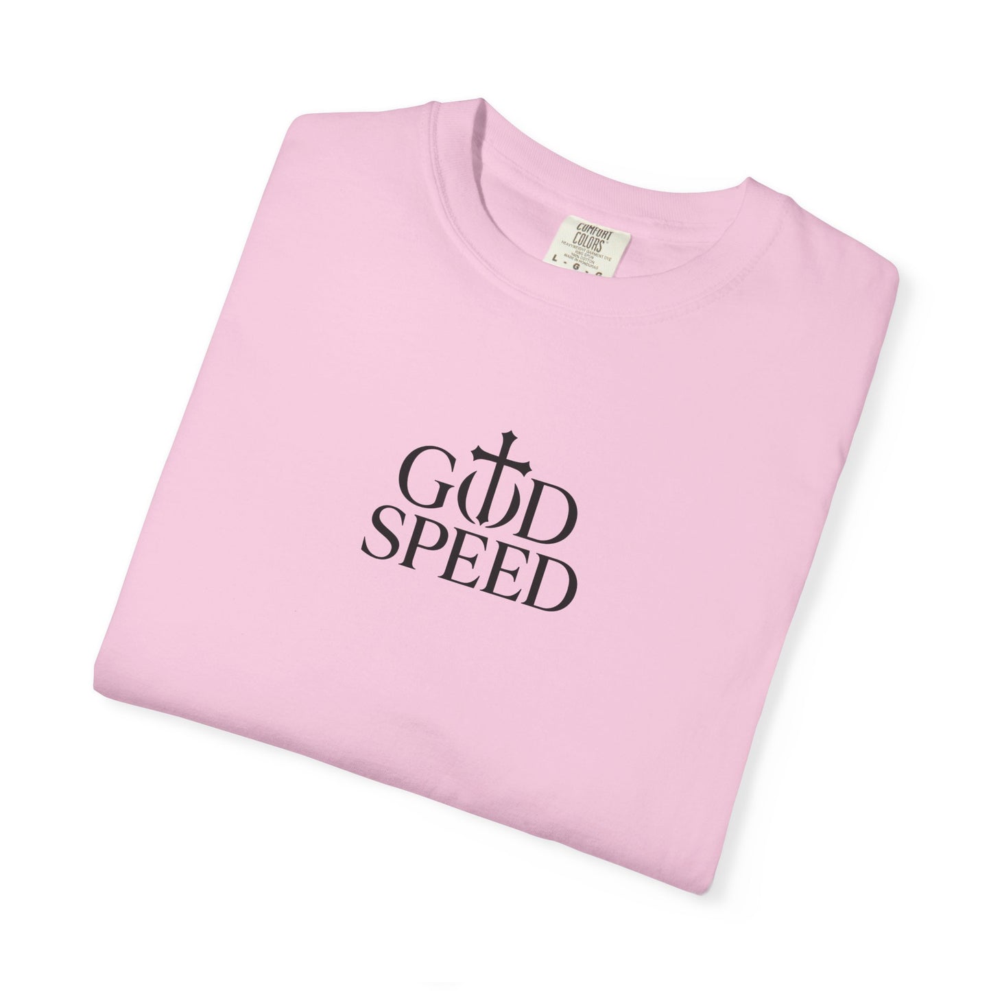 'God Speed' Unisex Garment-Dyed T-Shirt