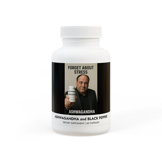 Ashwagandha and Black Pepper Supplement (60 capsules)