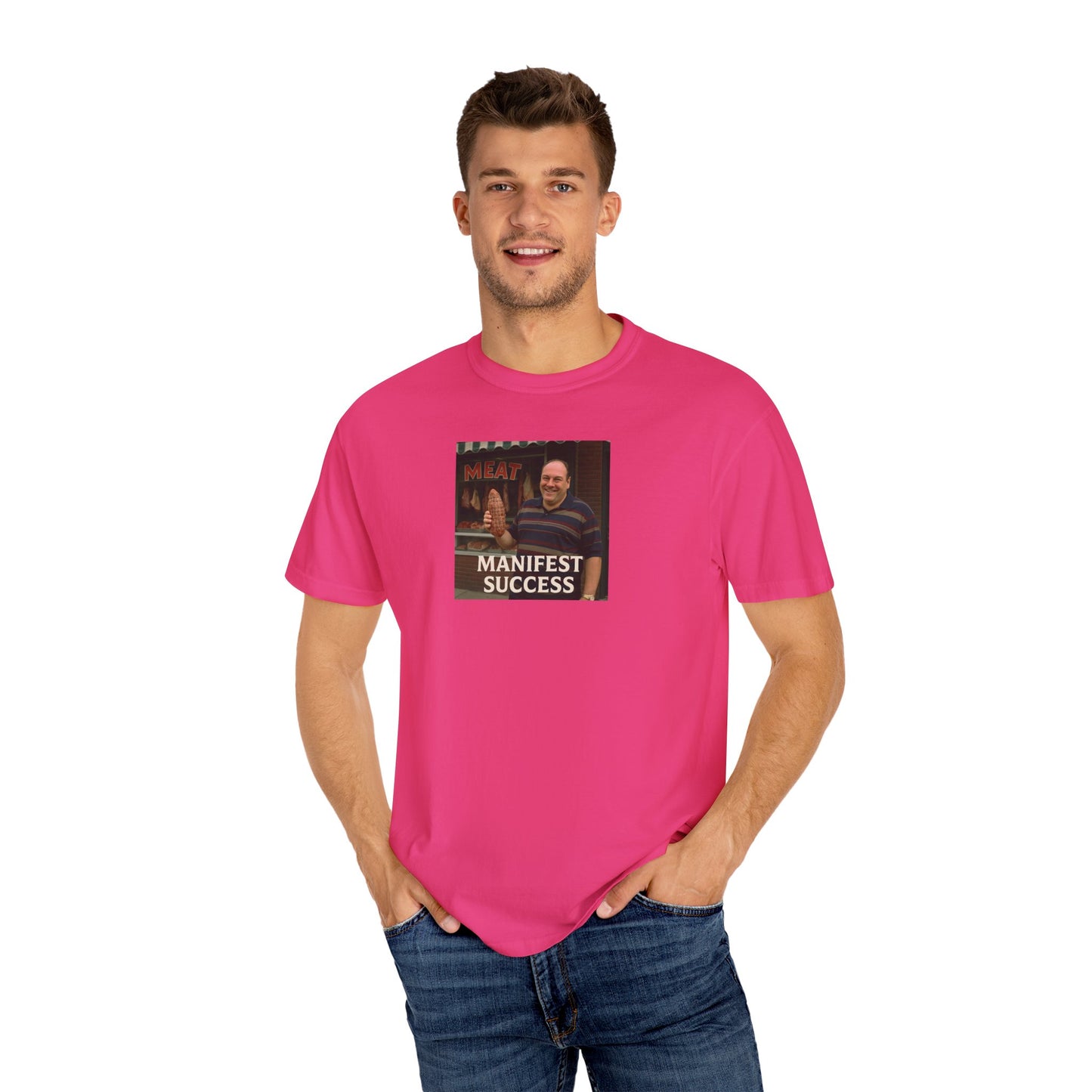 Manifest Success Unisex Garment-Dyed T-Shirt