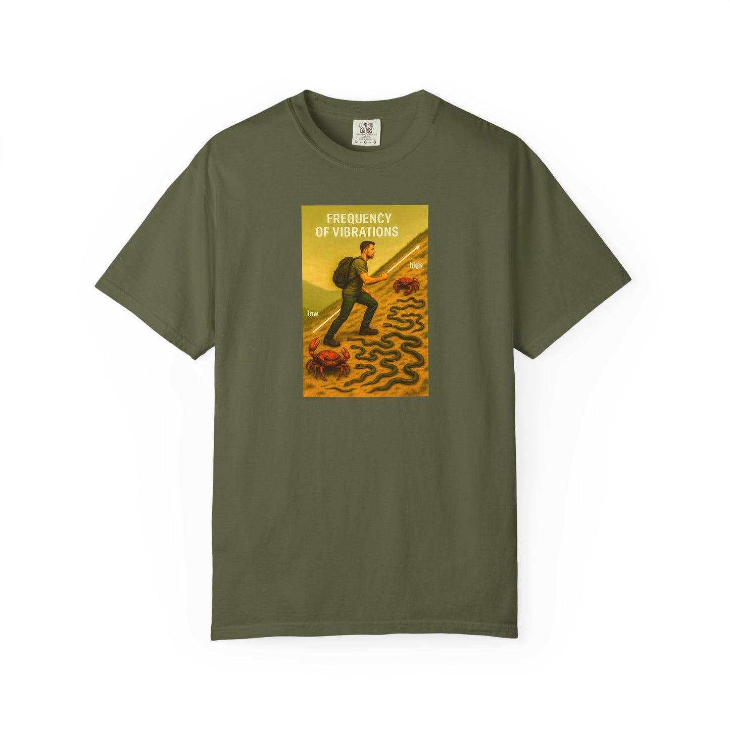 High frequency vibration t shirt