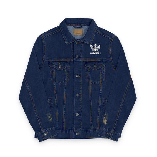 Embroidered Unisex The Whatchers Denim Jacket