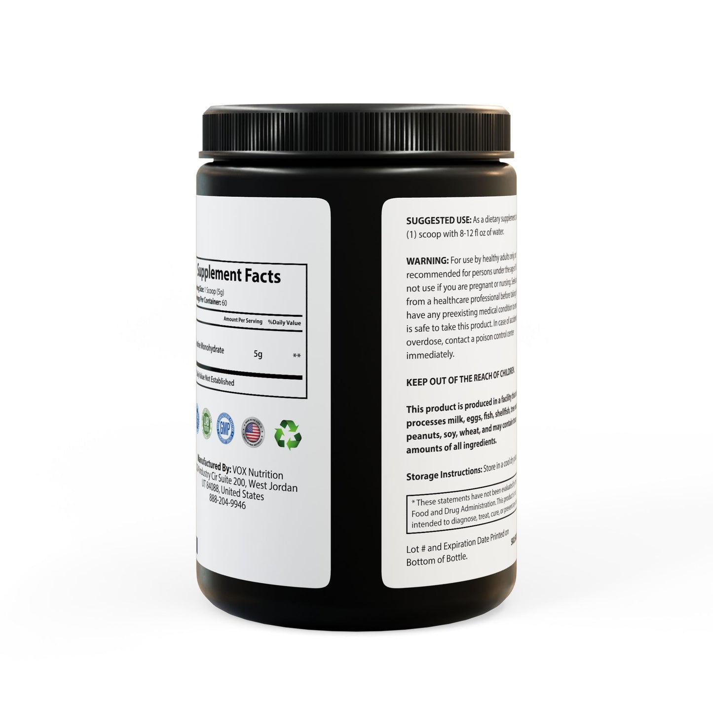 Gabagool Creatine Monohydrate Supplement (300g, 10.58oz)