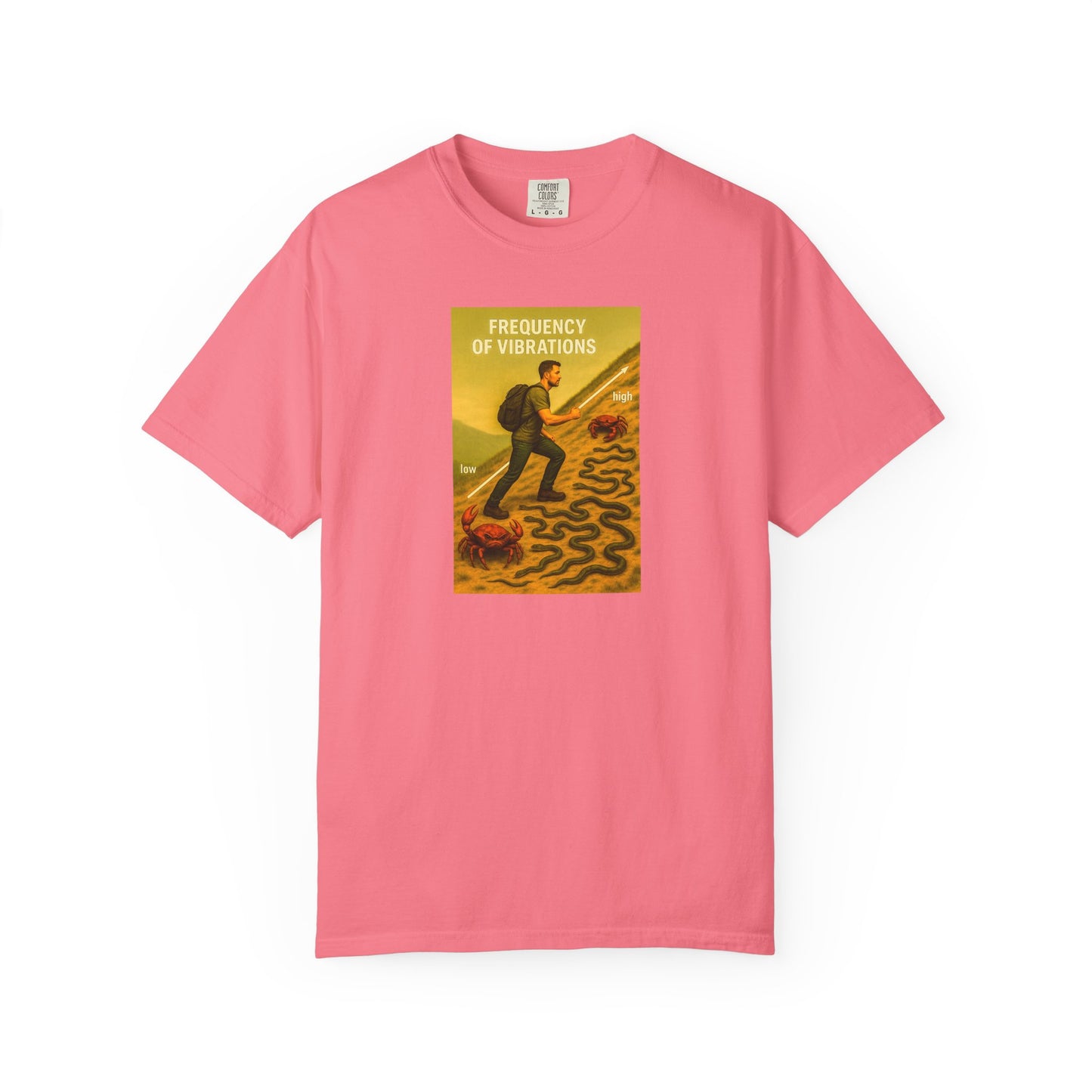 High frequency vibration t shirt
