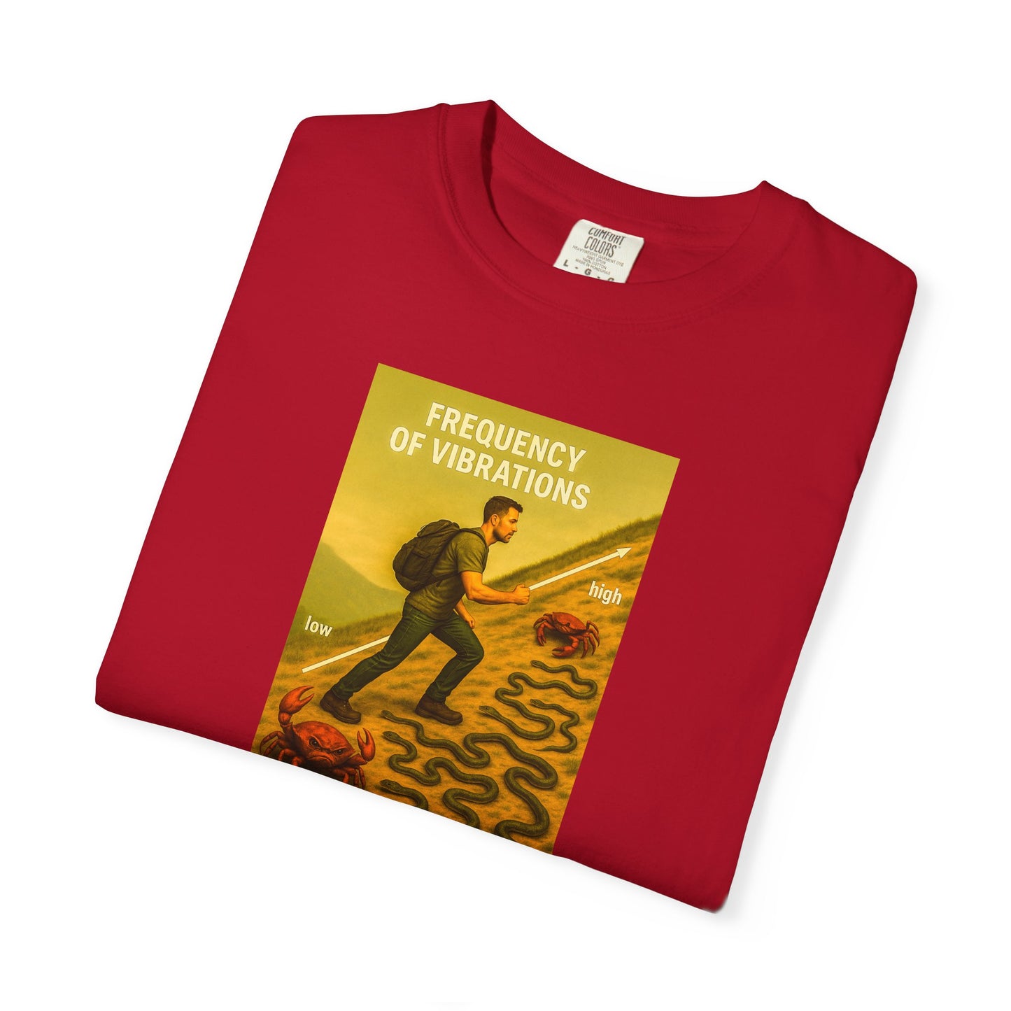 High frequency vibration t shirt