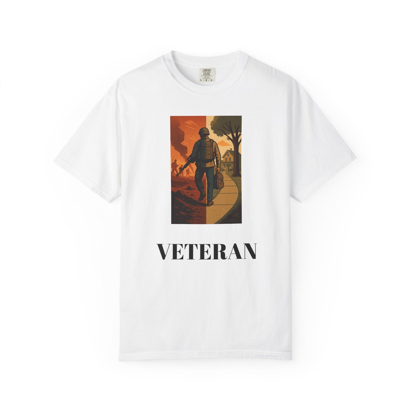 Veteran Tribute Unisex Garment-Dyed T-Shirt