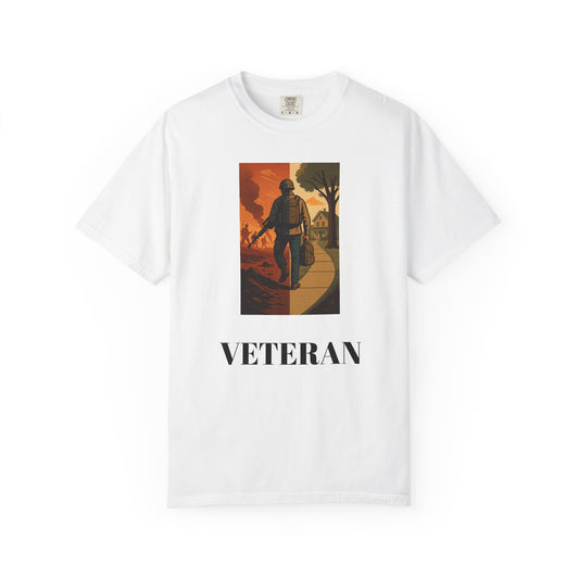 Veteran Tribute Unisex Garment-Dyed T-Shirt
