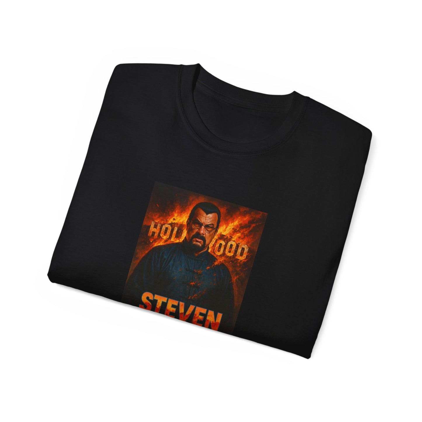 Steven Seagal Hollywood on fire