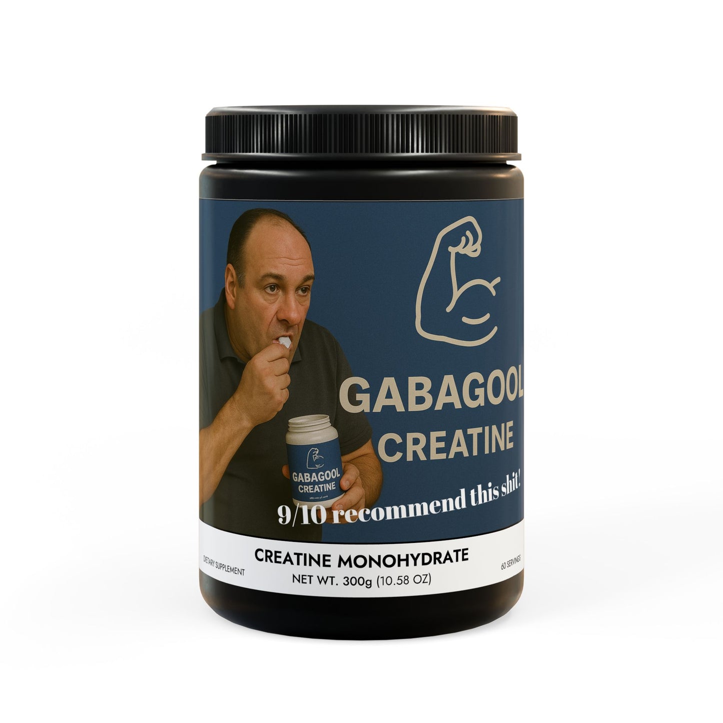 Gabagool Creatine Monohydrate Supplement (300g, 10.58oz)