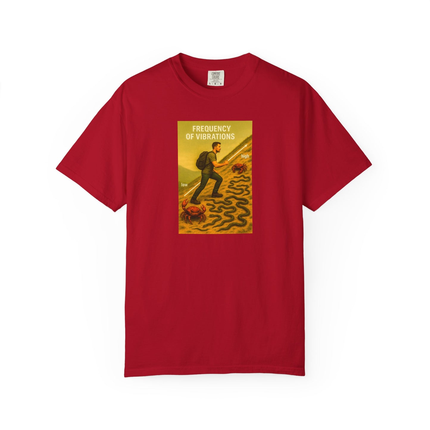 High frequency vibration t shirt
