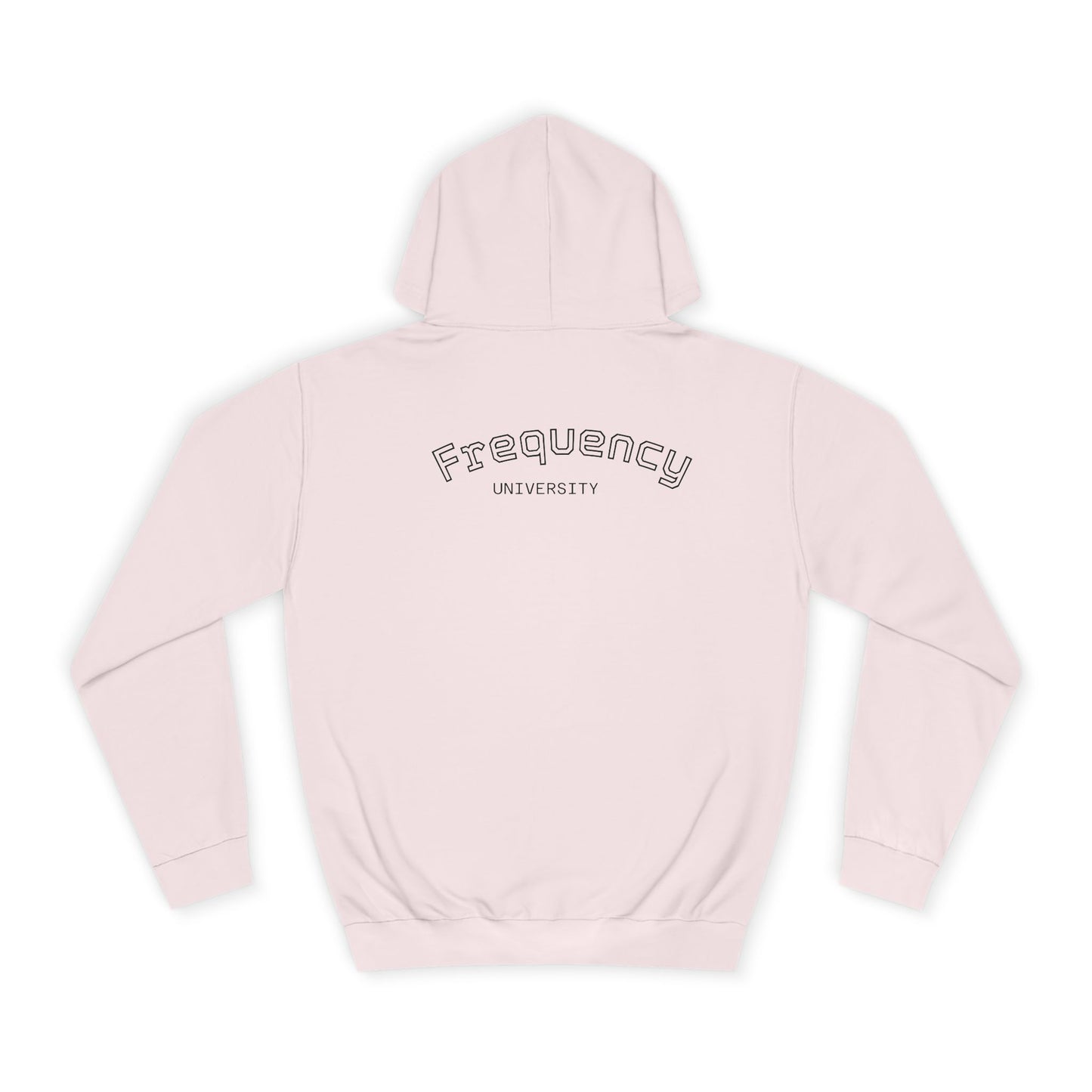 Unisex College Hoodie with Positive Vibe Design - Casual Wear, Gift for Students, Cozy Outfit, College Apparel, Trendy Hoodie