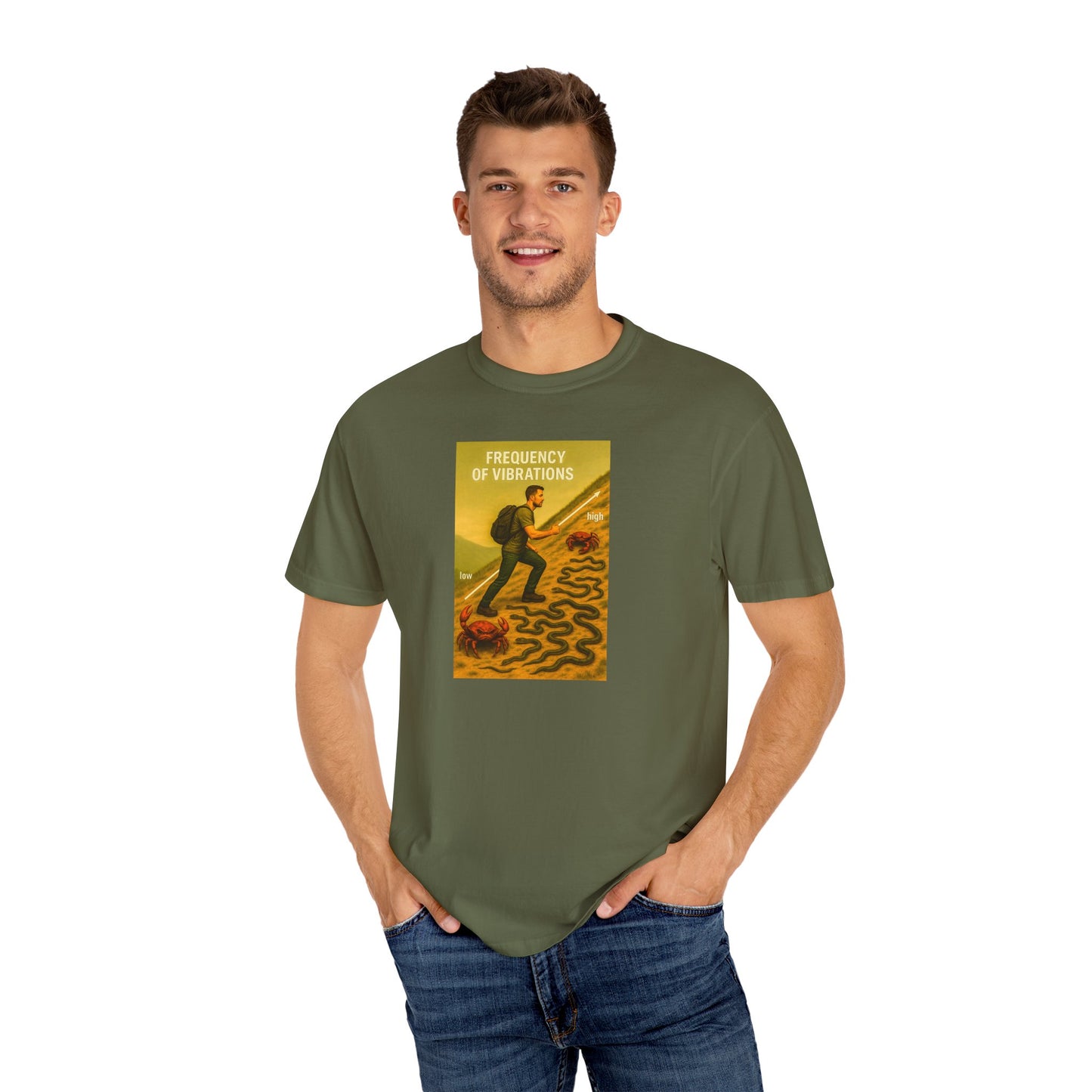 High frequency vibration t shirt