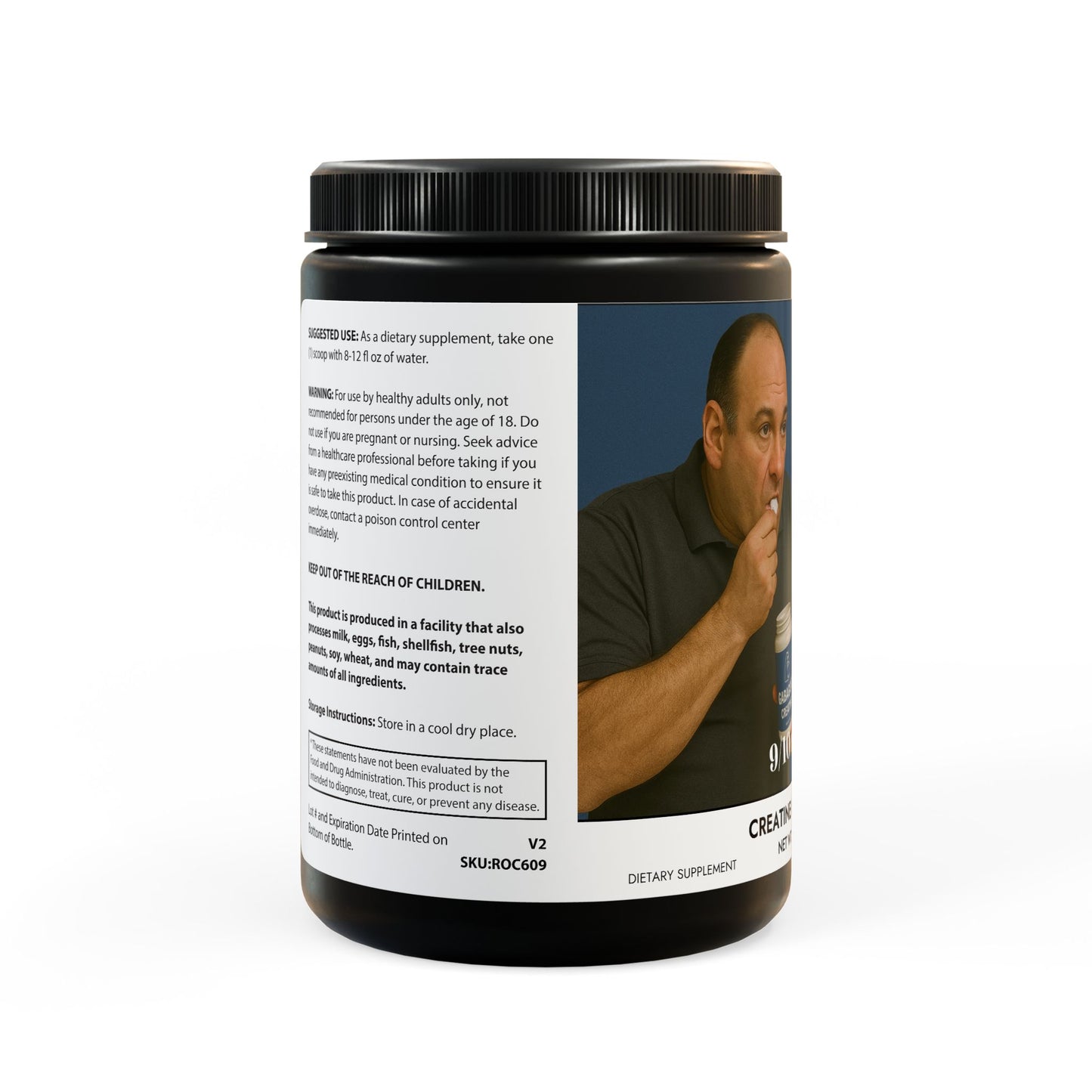 Gabagool Creatine Monohydrate Supplement (300g, 10.58oz)