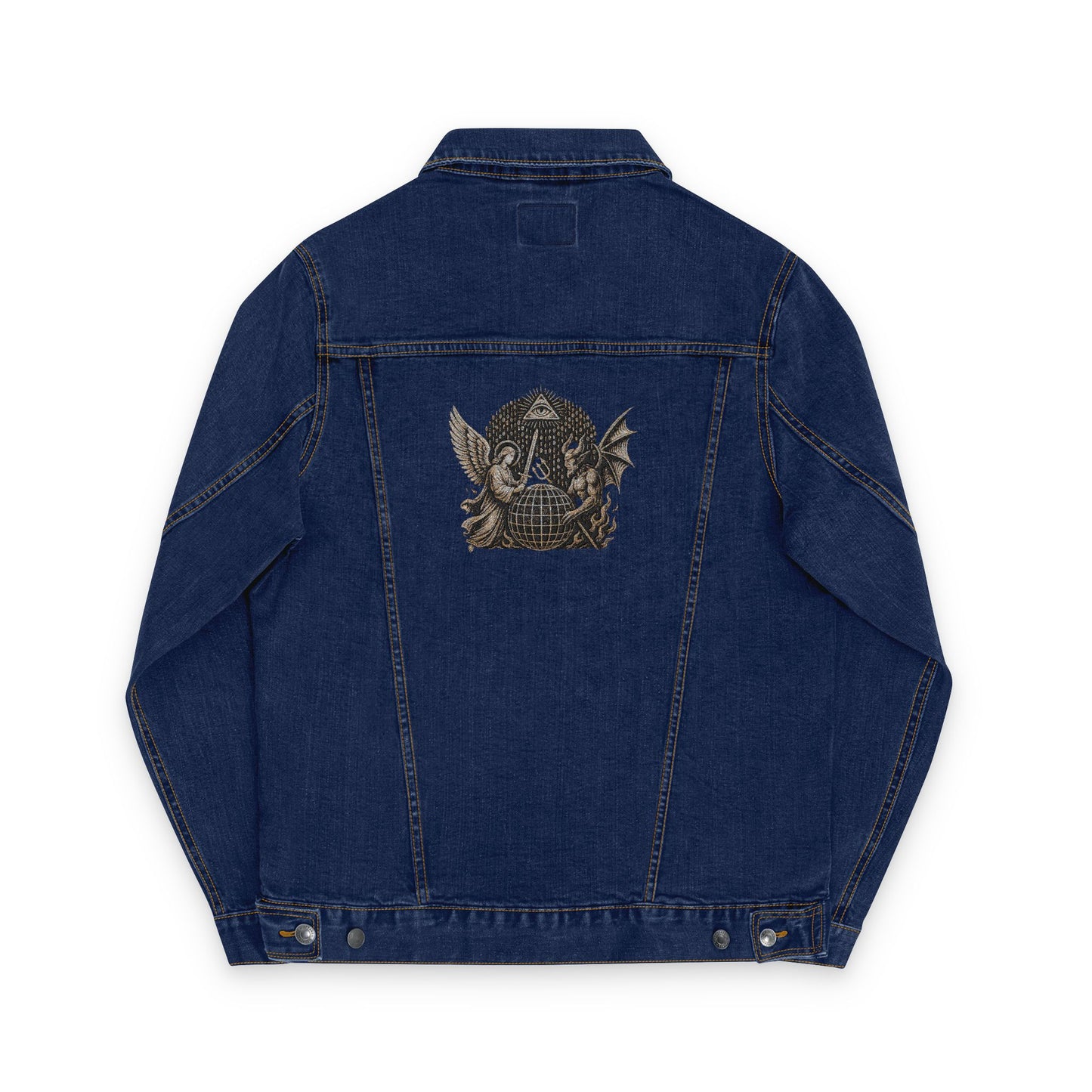 Embroidered Unisex The Whatchers Denim Jacket