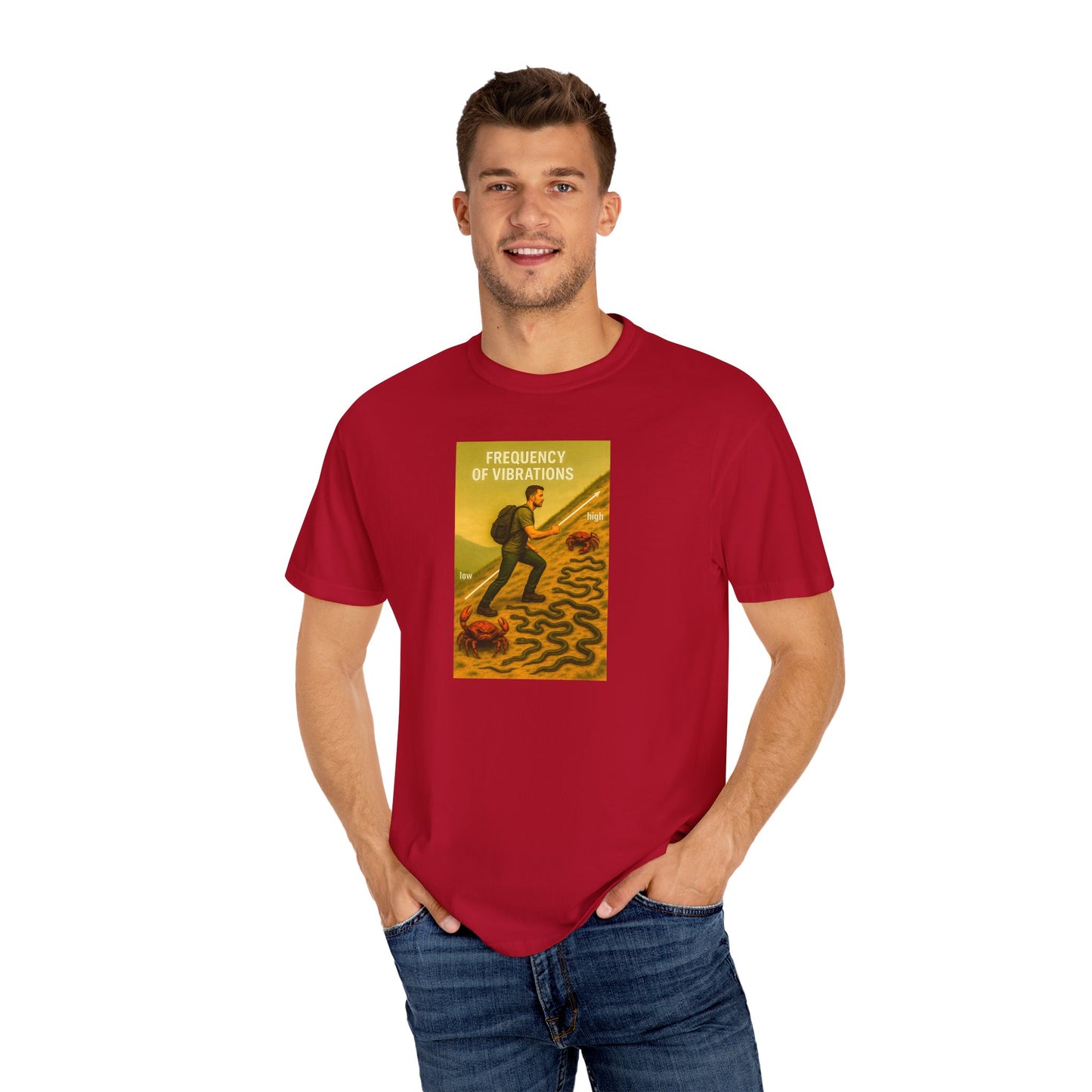 High frequency vibration t shirt
