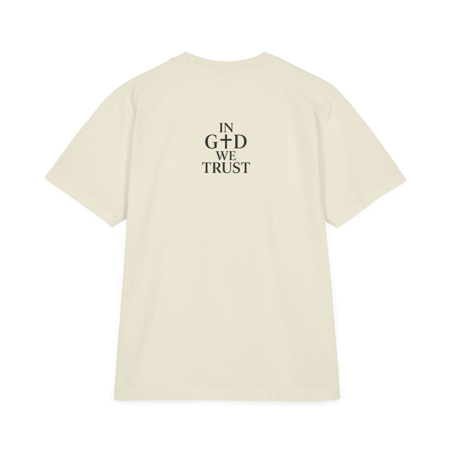 God Speed Unisex Drop-Shoulder T-Shirt - Faith-Inspired Graphic Tee