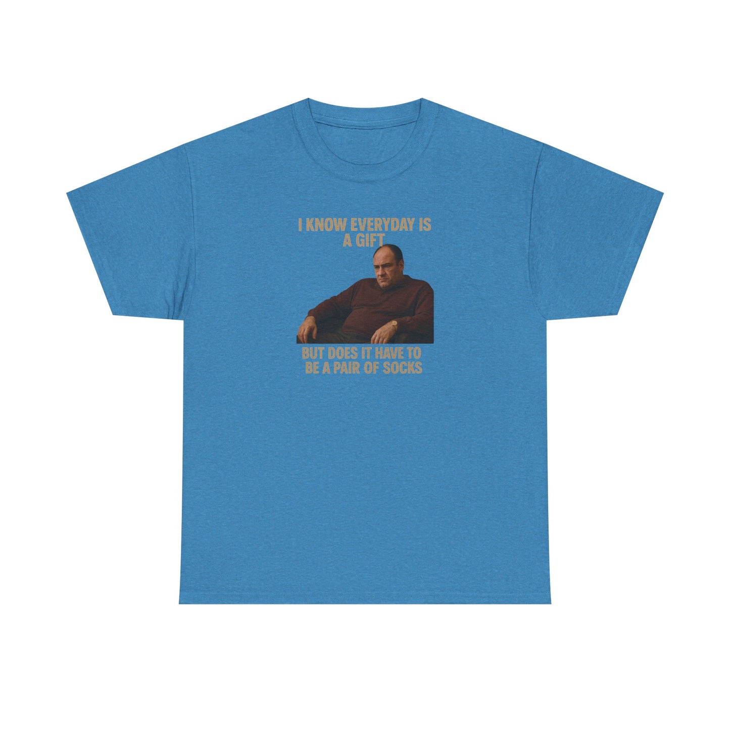 Funny Unisex Heavy Cotton Tee - "I Know Everyday is a Gift" - Gabagool Store